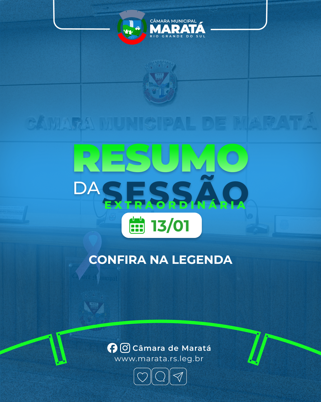 📝 RESUMO DA SESSÃO EXTRAODRINÁRIA | 13.01.2026