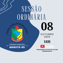📢 Sessão ordinária 08/10/2025