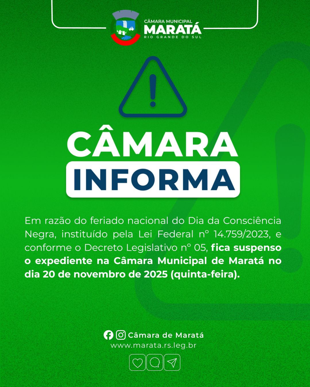 Câmara Informa! 